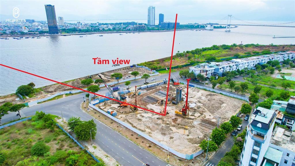 Cực hiếm  căn hộ 2pn 64m2 tầng 23 peninsula, view trực sông hàn, đà nẵng  ưu đãi