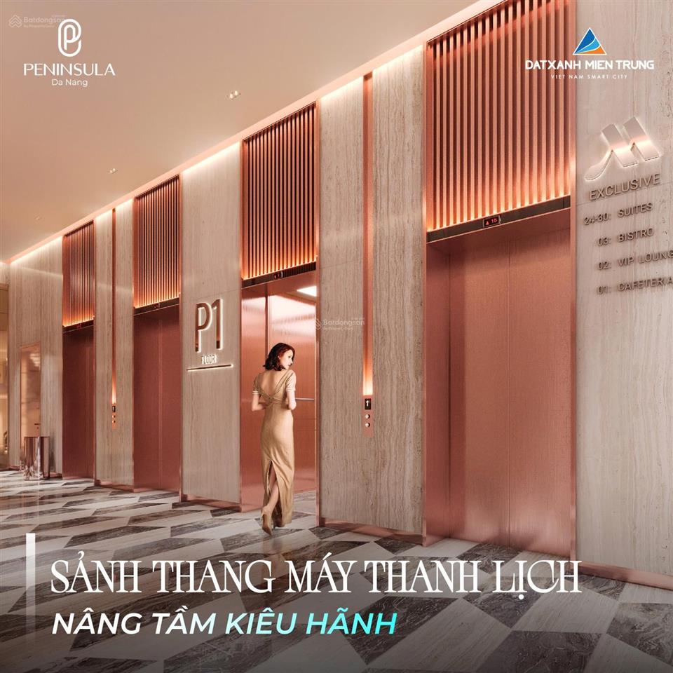 Cần bán căn hộ 2pn 71,8m² tầng 15 peninsula đà nẵng, view trực diện sông hàn, trung tâm đà nẵng