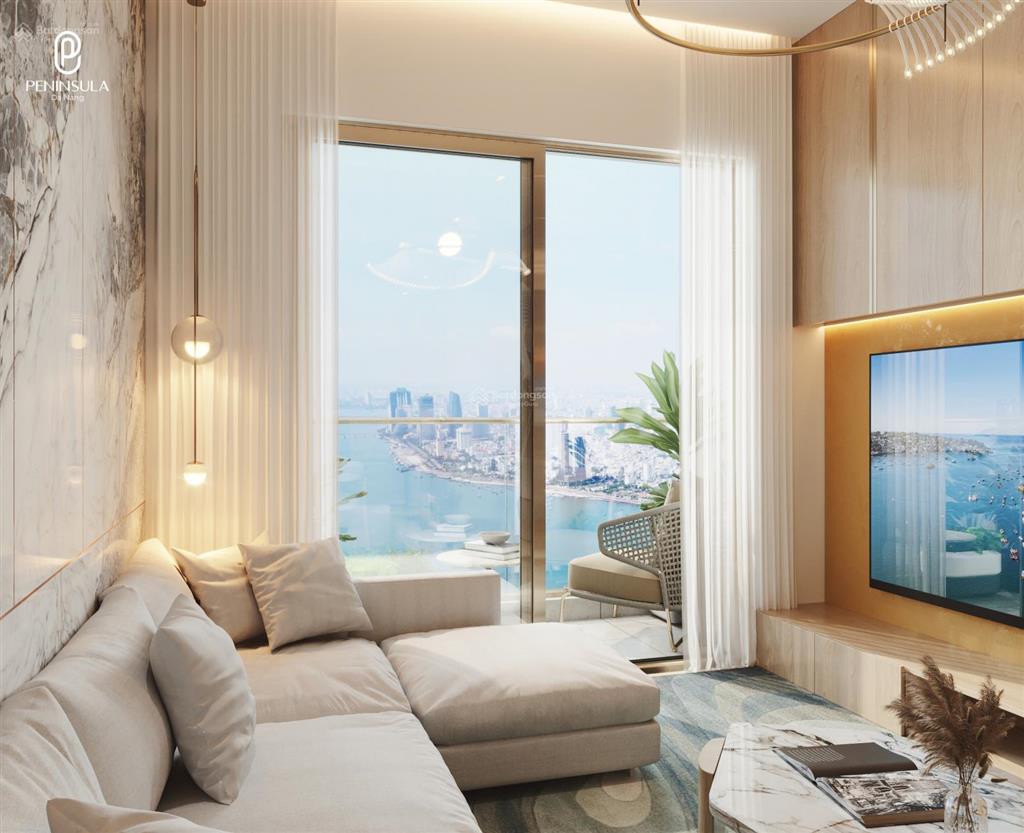 Cực hiếm  bán căn hộ 2pn 63m2 peninsula tầng 14, view sông hàn, tt đà nẵng  sổ đỏ lâu dài
