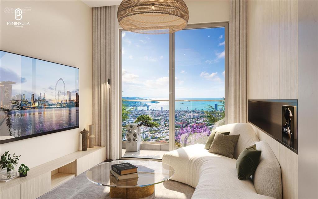 Bán căn hộ 2 phòng ngủ, 63.6m2, view núi sơn trà và biển mỹ khê, đà nẵng, giá ưu đãi cđt