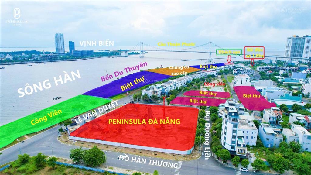 Cực hiếm  căn hộ cao cấp peninsula đà nẵng, căn giá tốt 2pn, gốc cđt