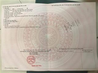 Cần bán gấp lô đất gần chợ giá 565tr/nền, sổ hồng riêng.