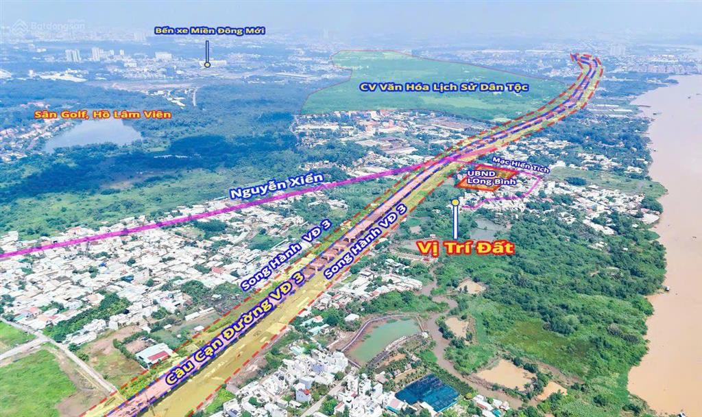 Bán lô đất mặt tiền nguyễn xiển gần vinhomes grand park q9