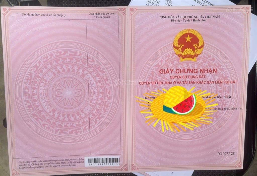 Vợ chồng bán rẻ đất nền ninh quang  thị xã ninh hòa để phân chia tài sản
