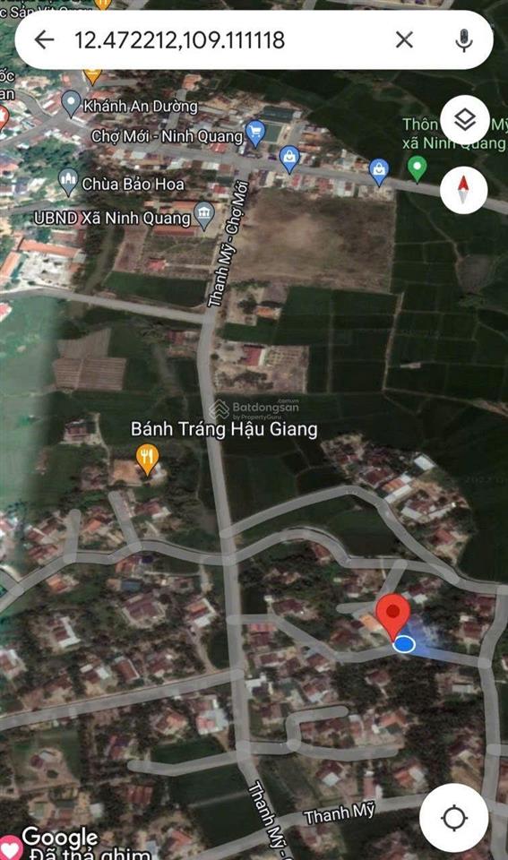 Vợ chồng bán rẻ đất nền ninh quang  thị xã ninh hòa để phân chia tài sản