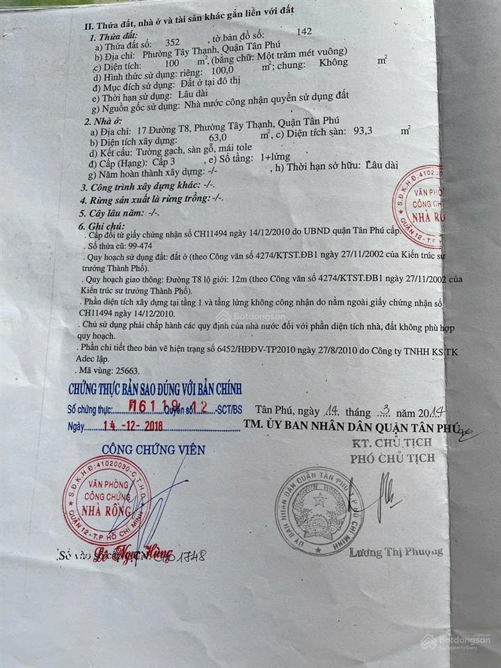 Bán gấp nhà mặt tiền đường t8, tây thạnh , quận tân phú. 9,8 tỷ, 100m2, (4m x 25m)5pn, 5wc nhà trọ