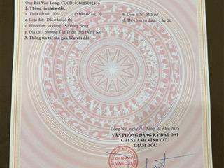 Bán đất nền sổ riêng thổ cư ngay gần kdl bửu long 400triệu nhận đất