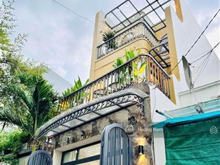 Siêu phẩm biệt thự phố dưới 7 tỷ. nhà 126m hồ văn huê xây 1 trệt 3 lầu. gần cv gia định, hẻm 6m