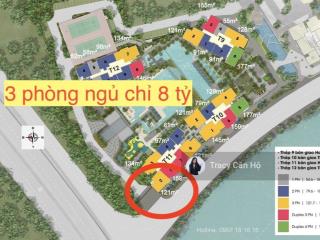 3pn hoàn thiện bằng giá 2pn tại sao không mua ạ, giá 8.5 tỷ bao hết. 121m2 t11.02