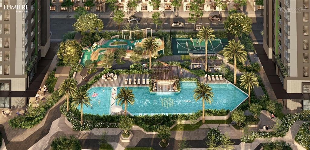 Ưu đãi sốc! lumière prime hills cổ loa căn hộ 1pn 40.8m2 view hồ, nội khu, giá chỉ 4.3 tỷ cực tốt