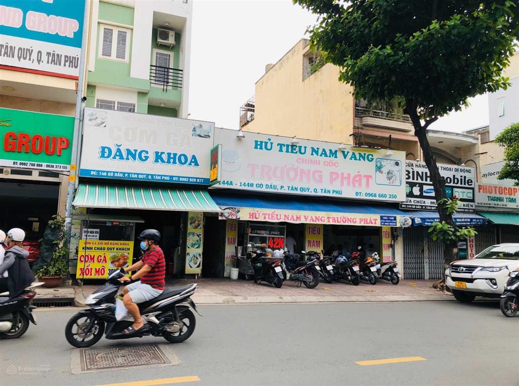 Bán mặt tiền đường gò dầu (8x18m vuông) cấp 4, giá 24 tỷ, đoạn sung