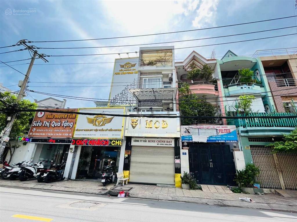 Bán khách sạn đường tân quý (5.5x19m nở hậu) đủ lộ giới, trệt 5 lầu, thu nhập 100tr/th