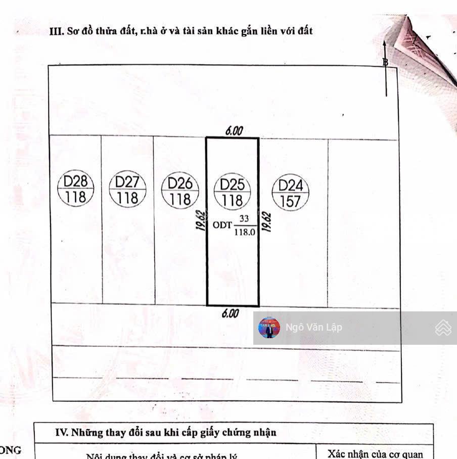 Bán nhanh ô lk âu tàu tuần châu giá 38tr/m2