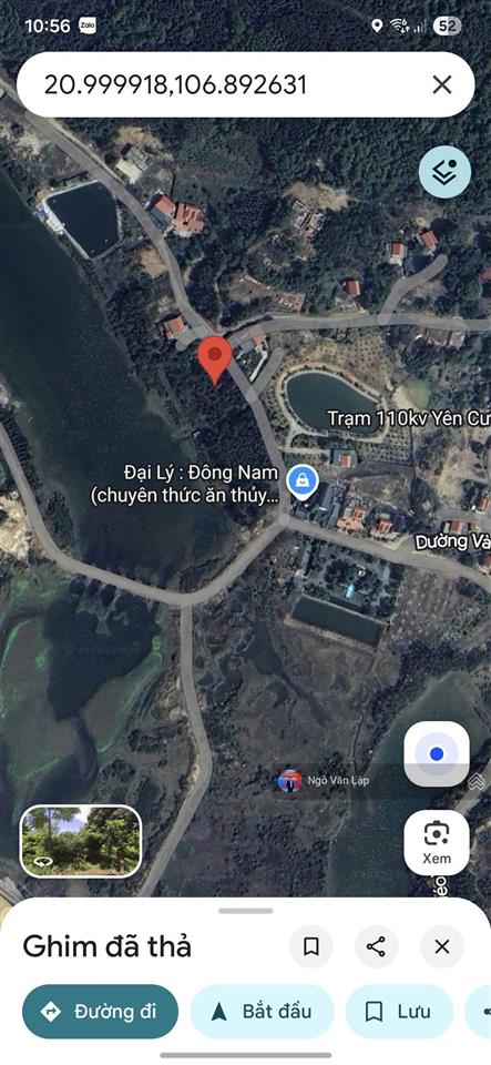 Chính chủ bán 1572.6m2 đất đại yên giá 6.5 tr/m2 gần vin hạ long xanh