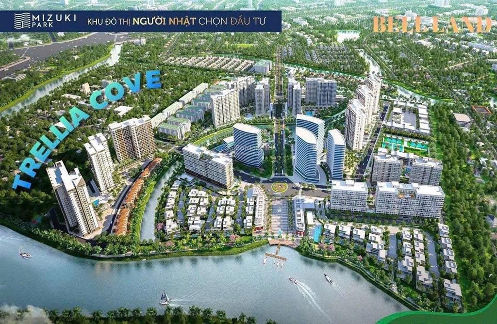 Mua trực tiếp cđt căn góc 2pn 2wc 73,8m² trellia cove  phân khu compound cuối cùng mizuki park