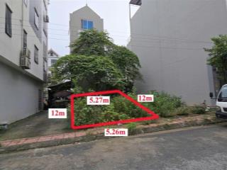 Bán đất dịch vụ 6.9ha vân canh, hoài đức. lô góc 63m2, đường 11m, mặt tiền 5.26m, giá thỏa thuận