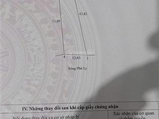 Nền ven sông và lộ nhựa 442,6 m2 cách cầu cần thơ 3km giá 1 tỷ 800