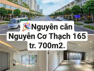 Cho thuê shophouse nguyễn cơ thạch nguyên căn 700m² 165 triệu/tháng