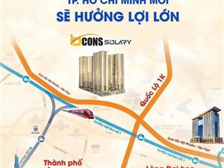 Bán căn hộ chung cư đường số 4, tân đông hiệp, cách metro 600m