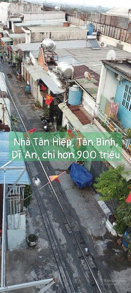 Chỉ còn 935 triệu, sở hữu nhà 40m2 tại đường tân thiều, phường tân bình, dĩ an, bình dương