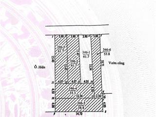 Chính chủ cần bán 61.7 m2 đất sát đại lộ thăng long, cách trung tâm hà nội 15 km