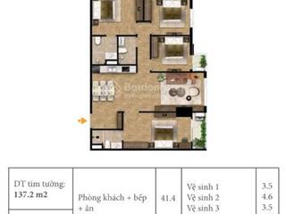 Tìm chủ mới căn hộ 4 phòng ngủ trục 07a duy nhất tại dư án bluegem, giá tốt nhất thị trường