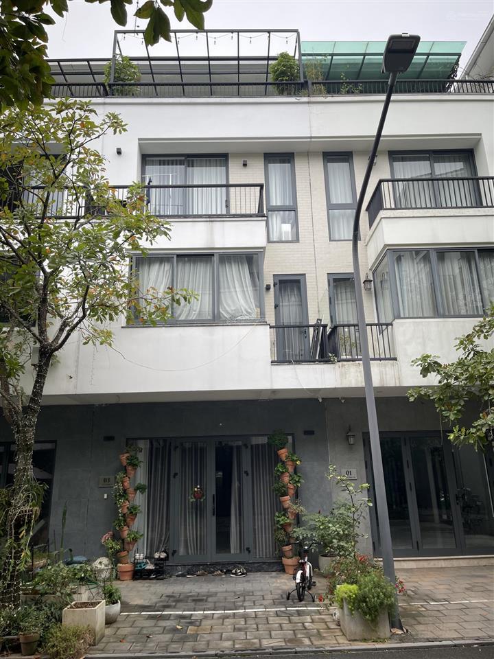 Hàng cực hiếm! chủ nhà cần bán lô liền kề thuỷ trúc ecopark. dt 87m2. mt 5m. xây 4t + tum