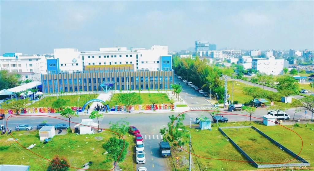 Lô góc 201m2 đường 10,5m đối diện đh phan châu trinh, giá đầu tư cần bán nhanh