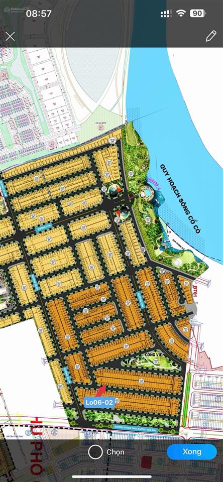 Cần bán gấp lô 122,5m2 sát sông, giá đầu tư