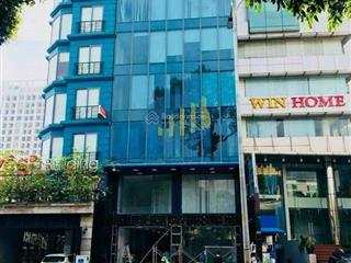 Tòa nhà mới xây mặt tiền nguyễn thị thập ngay lottemart quận 7  dt 10x25m hầm trệt 5 lầu