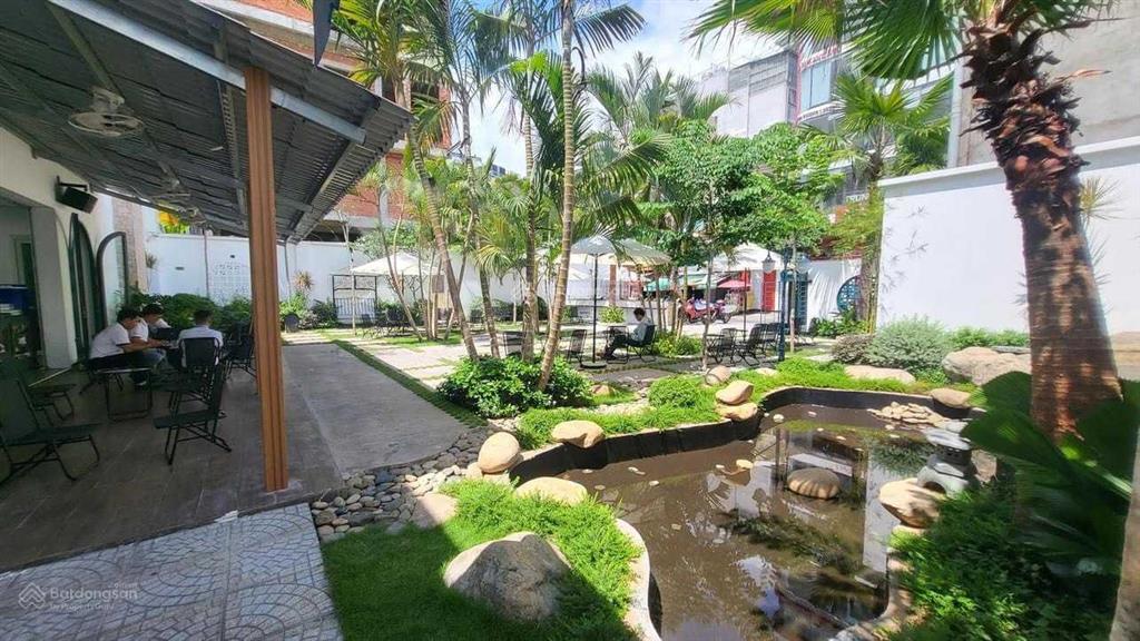 Biệt thự 9 lê ngô cát khu kinh doanh f&b sầm uất quận 3  ngang 18m, dài 20m, sân vườn thoáng