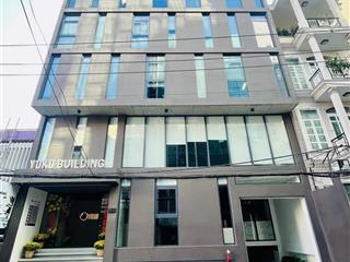 Tòa nhà mt nguyễn văn trỗi phường 15, quận phú nhuận  10x30m 1 hầm, 1 trệt, 1 lửng, 6 lầu, 1 st