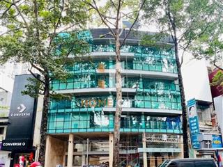 Tòa nhà mt trần quốc thảo gần bv tai mũi họng quận 3  dt 20x20m hầm 4 lầu