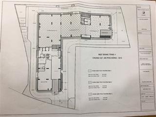 Bán sàn thương mại (trệt) chung cư An Phú Đông, Vườn Lài, Q12. Giá 16 triệu/m2