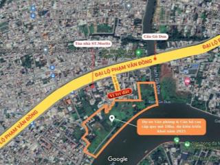 Chính chủ bán 448m2 và 978m2 Đất hẻm Phạm Văn Đồng, Thủ Đức. Cách Giga Mall 2km. Giá 40 triệu/m2