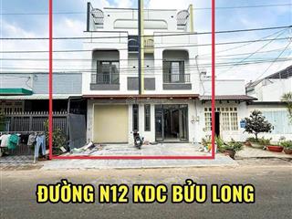 Nhà bán p. bửu long kdc hiện đại nhà 2 tấm đúc kiêng cố sổ sẵn 4,95 tỷ 5pn  sân thượng  ban công