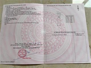 Chính chủ cần bán đất mặt tiền đường 27/4 nối dài, xã hồ tràm, tphcm