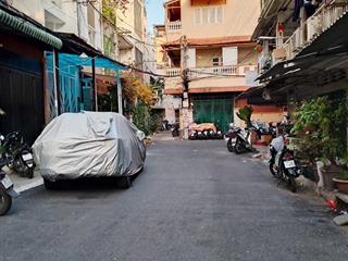 Hẻm xe hơi quay đầu điện biên phủ, p1, q3, hẻm thẳng cách mt 15m, 6,6x15m(102m2), trệt 4l st, 15 tỷ