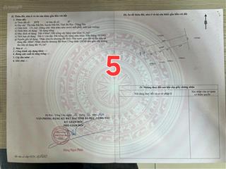 Bán đất phạm hùng, thị trấn đất đỏ, 900 triệu, 151.1m2, gần biển phước hải, vũng tàu