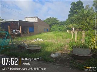Đất chính chủ cần bán tại xã đức hạnh, đức linh, bình thuận, 1,5 tỷ, 636.7m2