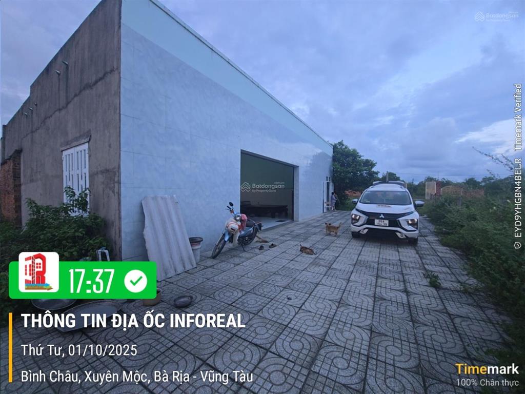 Bán đất tại xã bình châu, xuyên mộc, bà rịa vũng tàu, 22 tỷ, 9722m2 có sẵn 300m2 thổ cư