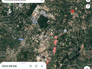 Đất skc. 8ha 2mặt tiền 325x255m nha bích chơn thành bình phước đất vuông vức