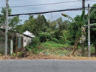 Bán đất mặt tiền đường tầm vu, đường từ rạch gòi đến trung tâm một ngàn, cách chợ một ngàn 1km