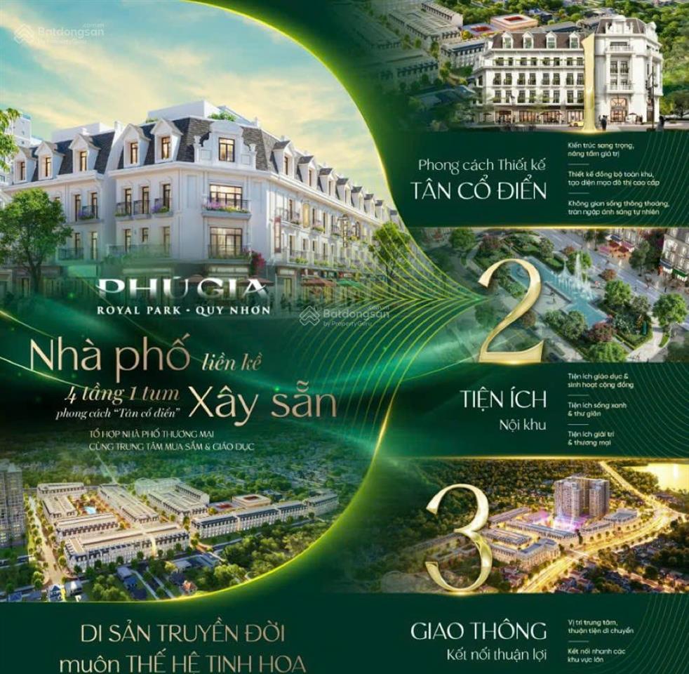 Phú gia royal park  căn độc quyền giá tốt nhất chỉ từ 6 tỷ /căn