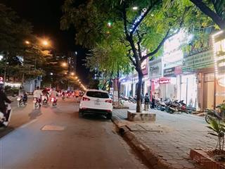 Bán mặt phố lưu quang vũ(cạnh trung hòa), 100m2 mặt tiền 6m, vỉa hè kinh doanh