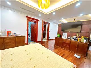 Bán biệt thự đơn lập hoàng quán chi  lô góc  phía view công viên cầu giấy, 300m2 mt 16m