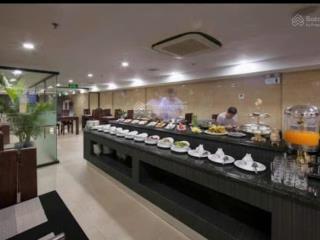 Bán tòa khách sạn mới đẹp mặt phố trương công giai, 180m2 chẵn 46 phòng doanh thu khủng