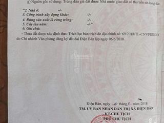 Cần tiền bán nhanh đất nền dự án đã có sổ, 147m2, giá 1.9 tỷ