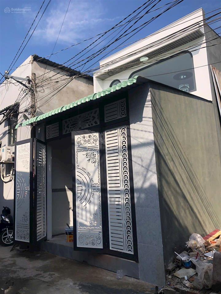 Bán nhà ấp 1 đông thạnh  hóc môn  hẻm oto  đúc lửng  giá 2.75 tỷ