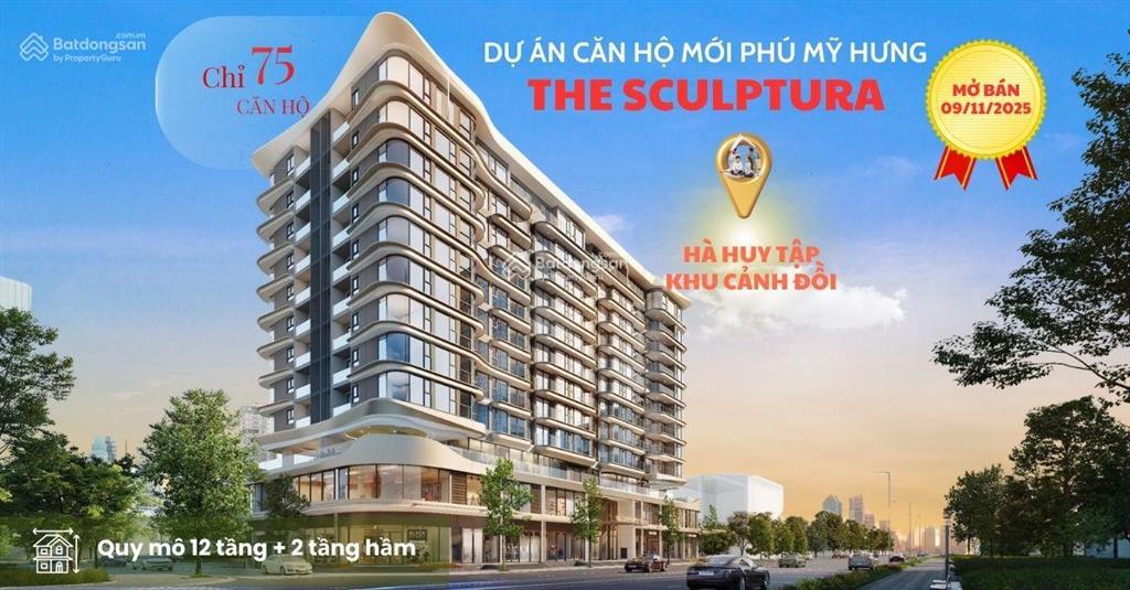 Bán cc the sculptura, 22 tỷ, 115m2, hàng hiếm tại tân phong, q7, hcm